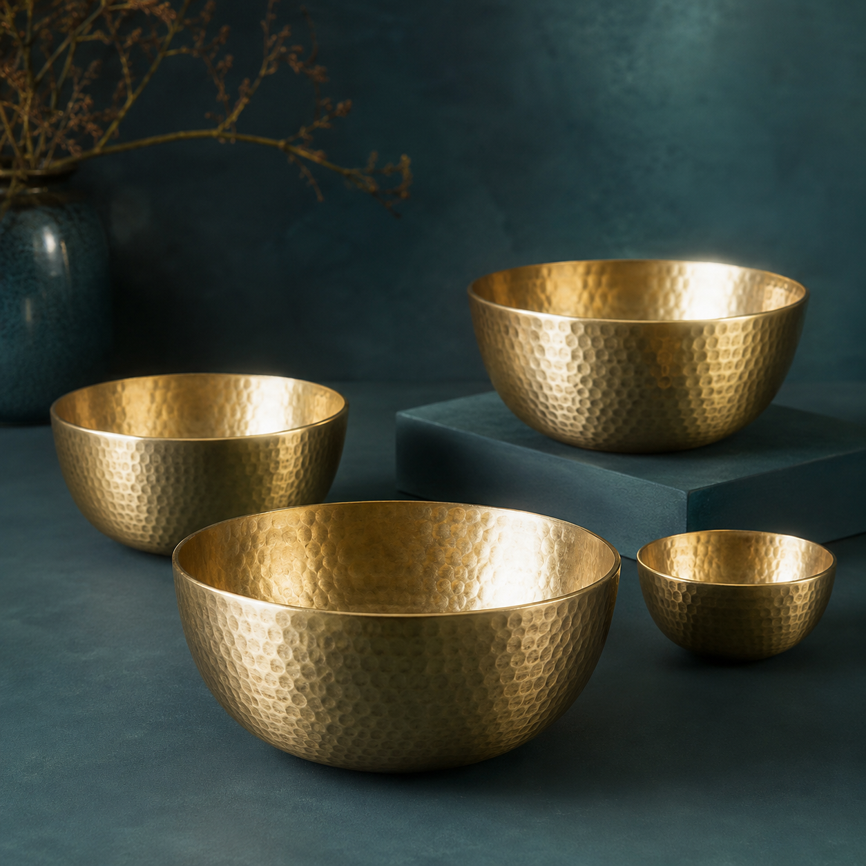 Brass bowls
