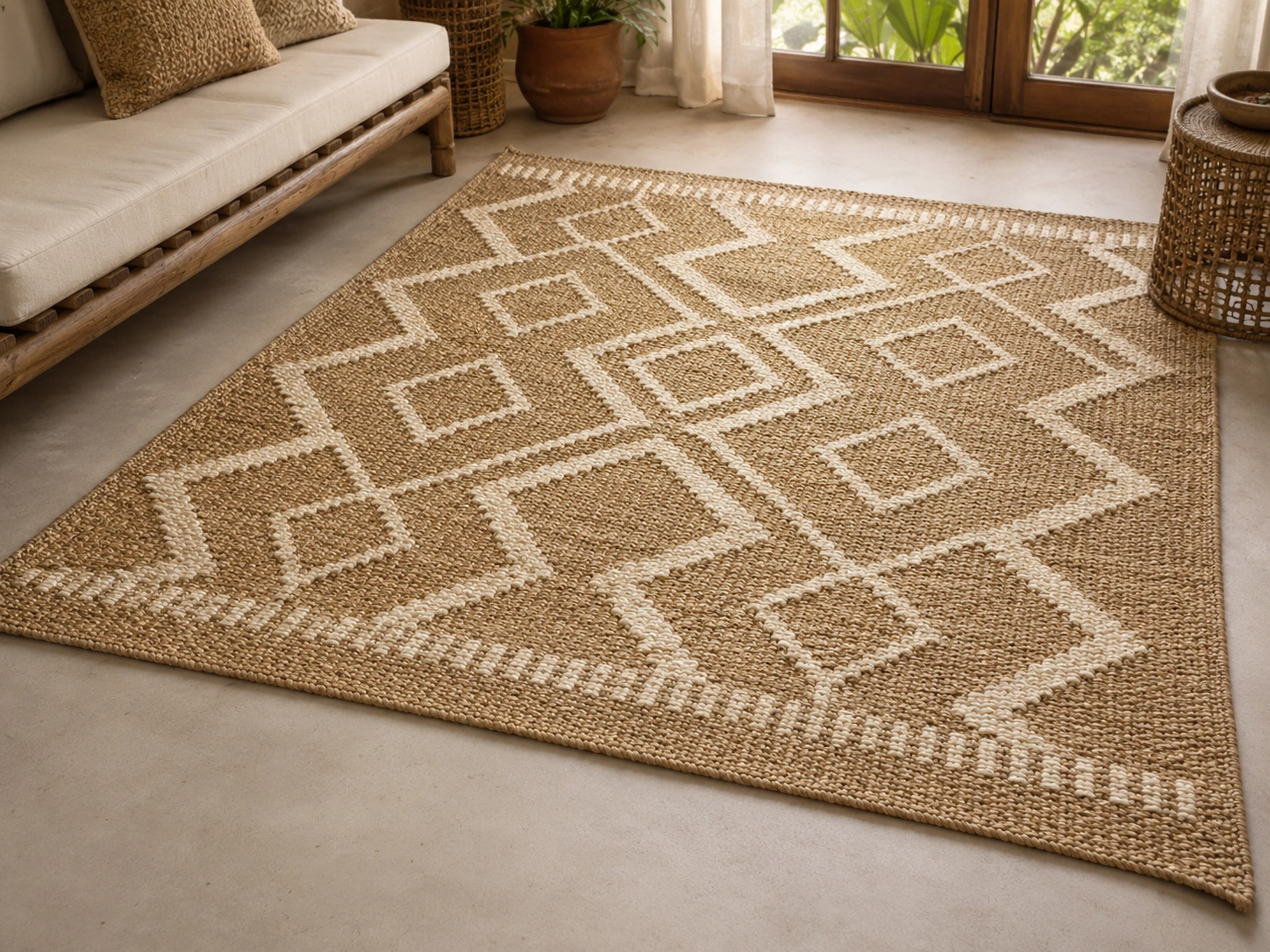Jute-Cotton Rugs